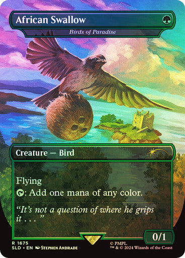 African Swallow - Birds of Paradise [Secret Lair Drop Series]