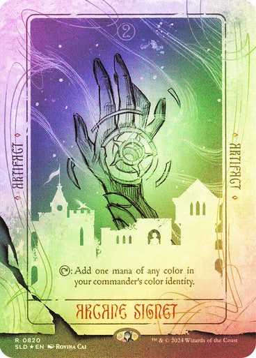 Arcane Signet (0820) (Rainbow Foil) [Secret Lair Drop Series]