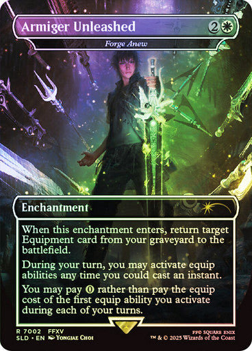 Armiger Unleashed - Forge Anew (Rainbow Foil) [Secret Lair Drop Series]