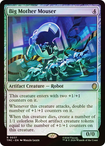 Big Mother Mouser (Surge Foil) [Teenage Mutant Ninja Turtles Commander]