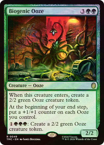 Biogenic Ooze (Surge Foil) [Teenage Mutant Ninja Turtles Commander]