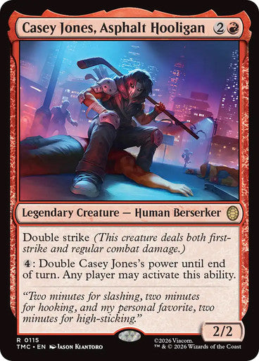 Casey Jones, Asphalt Hooligan [Teenage Mutant Ninja Turtles Commander]