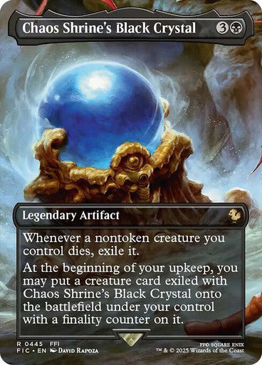 Chaos Shrine's Black Crystal [FINAL FANTASY Commander]