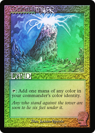 Command Tower (1666) (Rainbow Foil) [Secret Lair Drop Series]