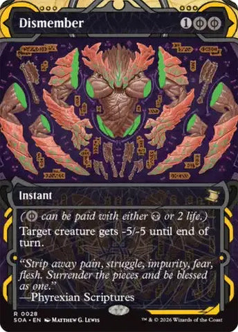 Dismember [Secrets of Strixhaven: Mystical Archive]