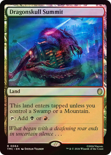 Dragonskull Summit (Surge Foil) [Teenage Mutant Ninja Turtles Commander]