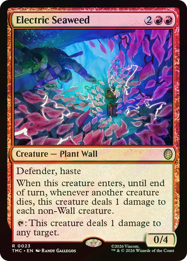Electric Seaweed (Surge Foil) [Teenage Mutant Ninja Turtles Commander]
