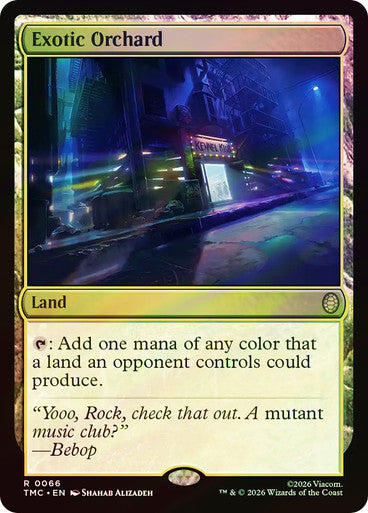 Exotic Orchard (Surge Foil) [Teenage Mutant Ninja Turtles Commander]