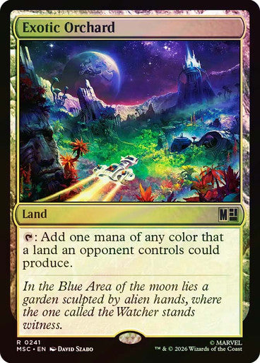 Exotic Orchard (Surge Foil) [Marvel Super Heroes Commander]