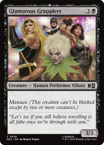 Glamorous Grapplers [Marvel Super Heroes Commander]