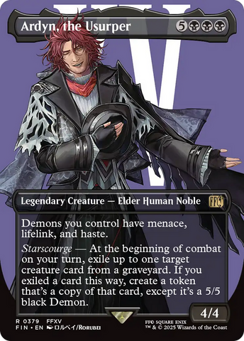 zenos final fantasy mtg Zenos yae Galvus // Shinryu, Transcendent Rival (Borderless) [FINAL FA