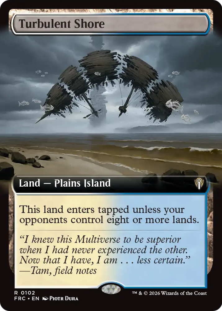 Turbulent Shore (Extended Art) [Reality Fracture Commander]