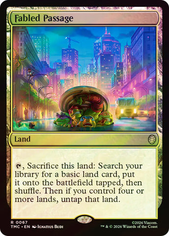 Fabled Passage (Surge Foil) [Teenage Mutant Ninja Turtles Commander]