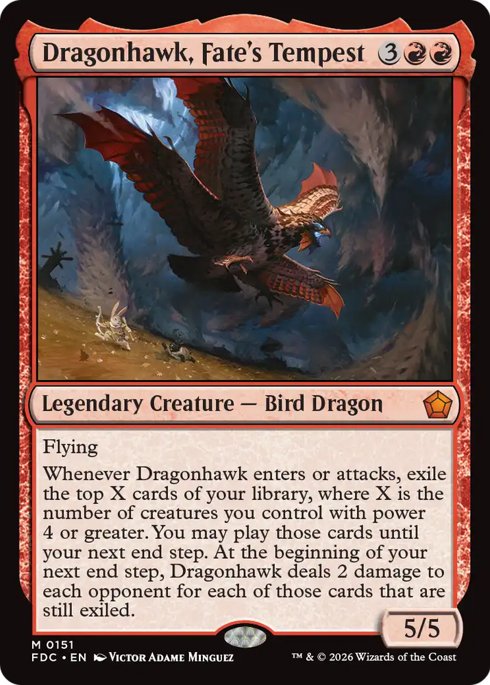 Dragonhawk, Fate's Tempest [Foundations Commander]