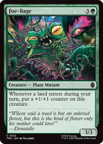 Foe-liage [Teenage Mutant Ninja Turtles Commander]