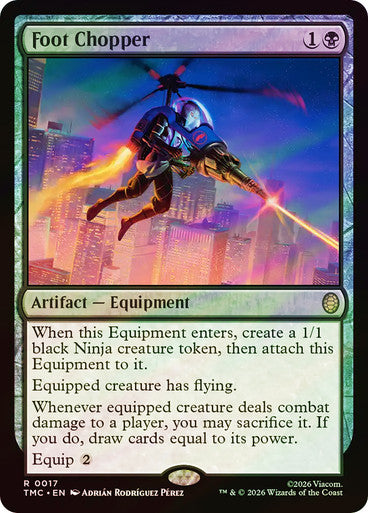Foot Chopper (Surge Foil) [Teenage Mutant Ninja Turtles Commander]