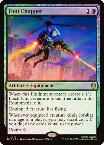 Foot Chopper (Surge Foil) [Teenage Mutant Ninja Turtles Commander]