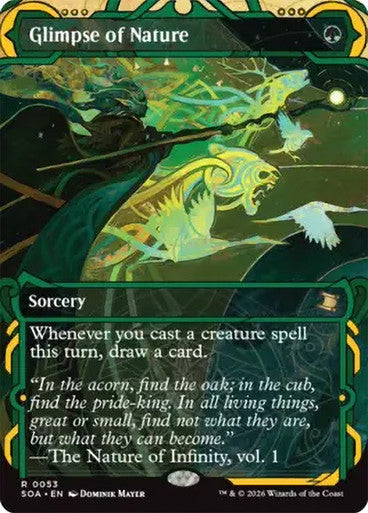 Glimpse of Nature [Secrets of Strixhaven: Mystical Archive]