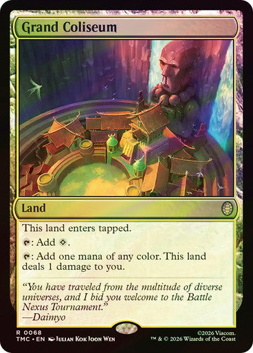 Grand Coliseum (Surge Foil) [Teenage Mutant Ninja Turtles Commander]