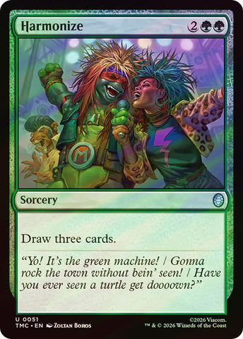 Harmonize (Surge Foil) [Teenage Mutant Ninja Turtles Commander]