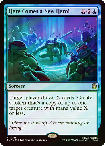Here Comes a New Hero! (Surge Foil) [Teenage Mutant Ninja Turtles Commander]