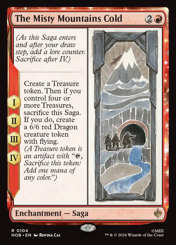The Misty Mountains Cold [The Hobbit]