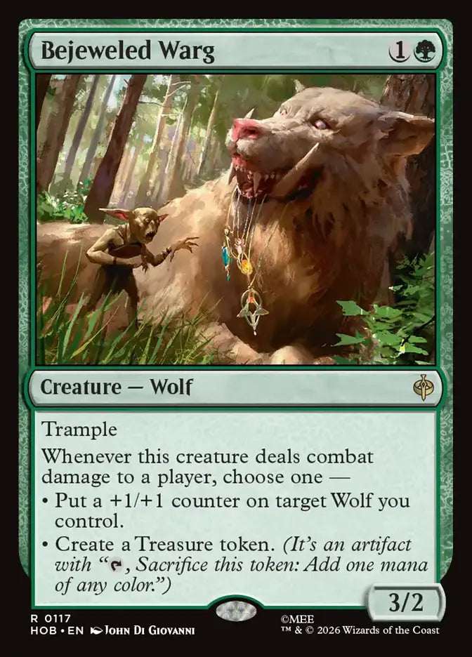 Bejeweled Warg [The Hobbit]