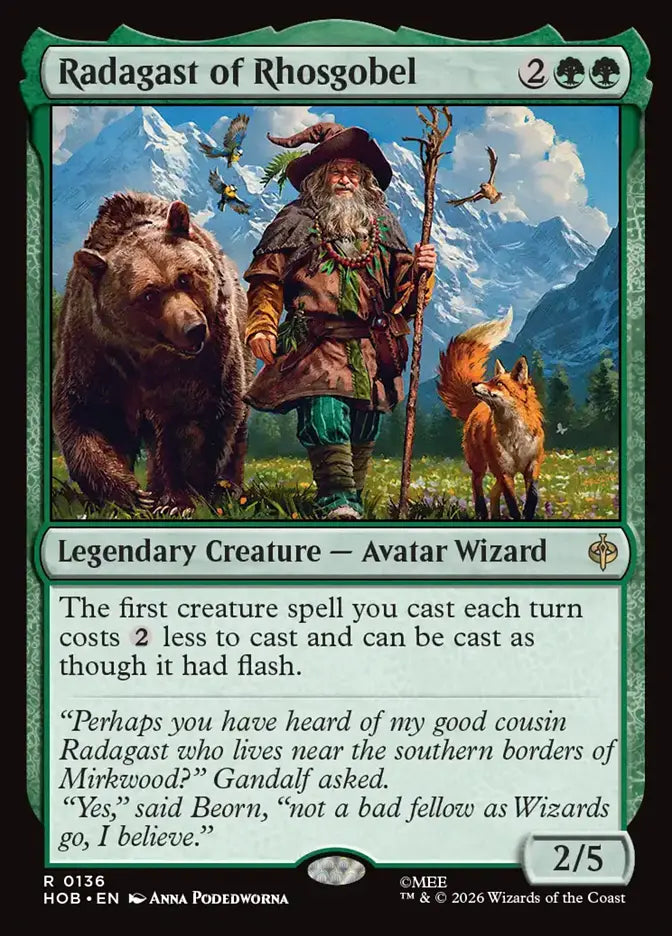 Radagast of Rhosgobel [The Hobbit]