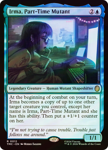 Irma, Part-Time Mutant (Surge Foil) [Teenage Mutant Ninja Turtles Commander]