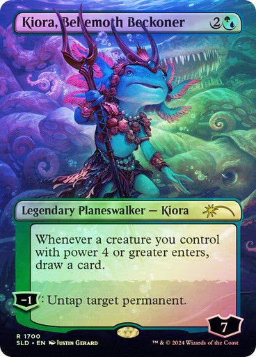 Kiora, Behemoth Beckoner (Rainbow Foil) [Secret Lair Drop Series]