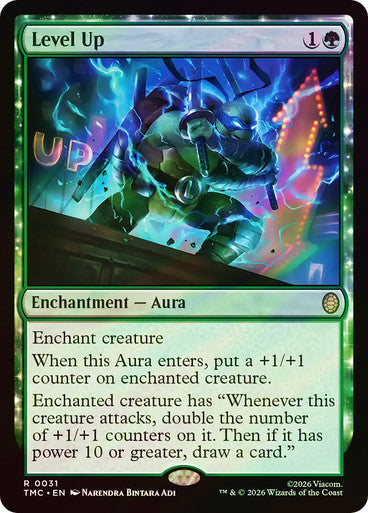 Level Up (Surge Foil) [Teenage Mutant Ninja Turtles Commander]