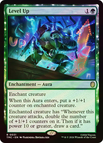Level Up (Surge Foil) [Teenage Mutant Ninja Turtles Commander]
