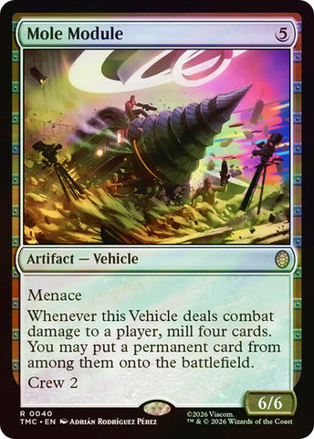 Mole Module (Surge Foil) [Teenage Mutant Ninja Turtles Commander]