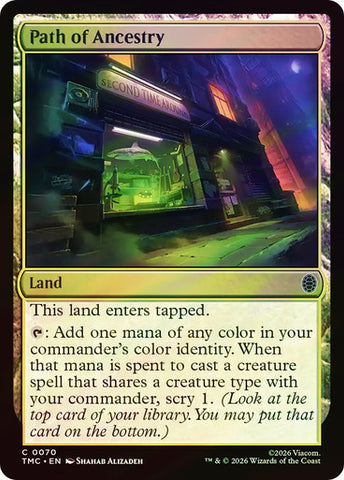 Path of Ancestry (Surge Foil) [Teenage Mutant Ninja Turtles Commander]