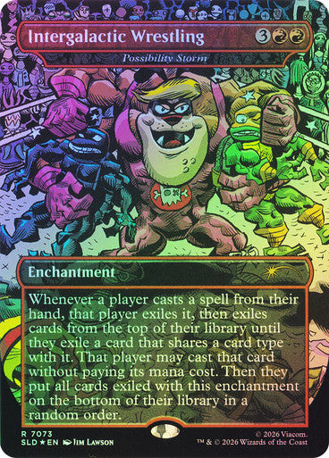 Intergalactic wrestling - Possibility Storm [Secret Lair Drop Series]