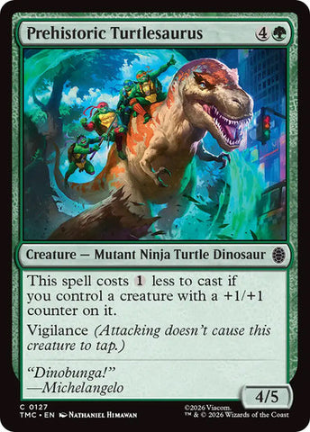 Prehistoric Turtlesaurus [Teenage Mutant Ninja Turtles Commander]