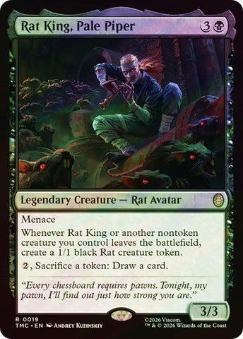 Rat King, Pale Piper (Surge Foil) [Teenage Mutant Ninja Turtles Commander]