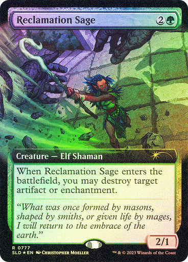 Reclamation Sage (Extended Art) [Secret Lair Drop Series]