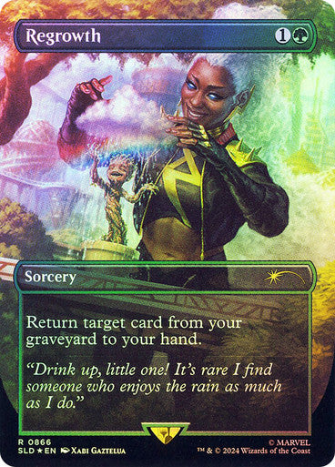 Regrowth (Rainbow Foil) [Secret Lair Drop Series]