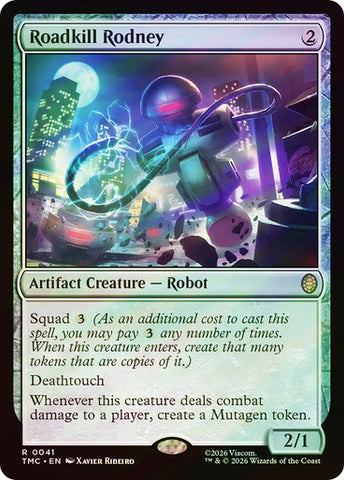 Roadkill Rodney (Surge Foil) [Teenage Mutant Ninja Turtles Commander]