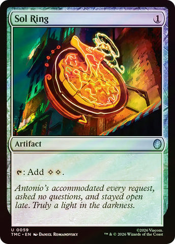 Sol Ring (Surge Foil) [Teenage Mutant Ninja Turtles Commander]