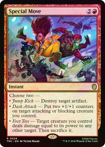 Special Move (Surge Foil) [Teenage Mutant Ninja Turtles Commander]