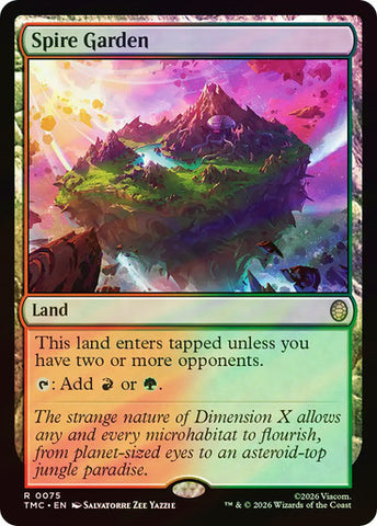 Spire Garden (Surge Foil) [Teenage Mutant Ninja Turtles Commander]