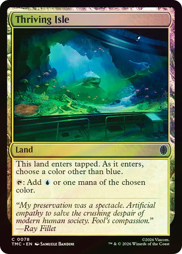 Thriving Isle (Surge Foil) [Teenage Mutant Ninja Turtles Commander]