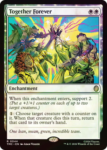 Together Forever (Surge Foil) [Teenage Mutant Ninja Turtles Commander]