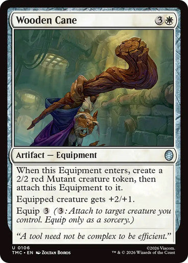 Wooden Cane [Teenage Mutant Ninja Turtles Commander]